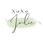signature Julie d'article de blog